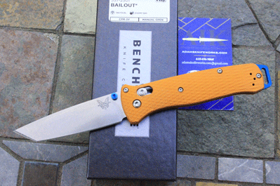 LAST ONE! Benchmade LIMITED 537-2301 BAILOUT Axis w/CPM-3V