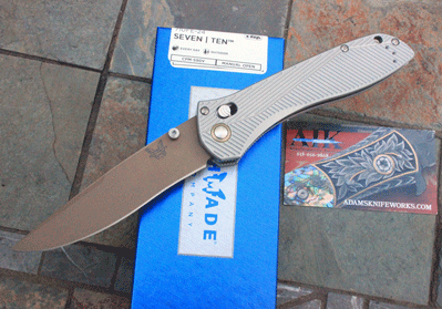 Benchmade SEVEN / TEN 710FE-24 Axis Lock w/ S90V Stainless