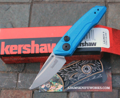 Kershaw Special Teal Color Mini Pocket Auto Launch 9 w/ CPM-154