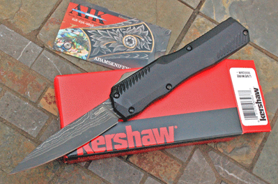 Kershaw DAMASCUS LIVEWIRE 9000DAM USA Front Opening Auto