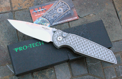 Protech TR3 INTEGRITY Prototype Mike Irie Mirror Compound Blade