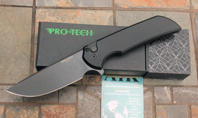 Pro-Tech Black Tactical MORDAX MX103 Flipper w/MAGNACUT