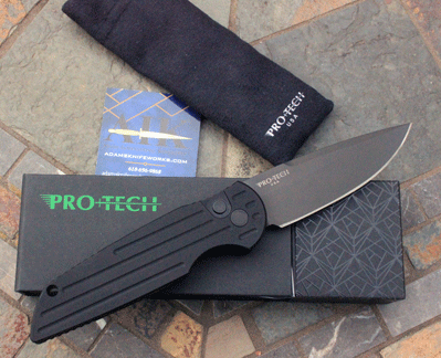 Protech Model TR3 L-2 All Black SWAT Special LEFT HAND Auto